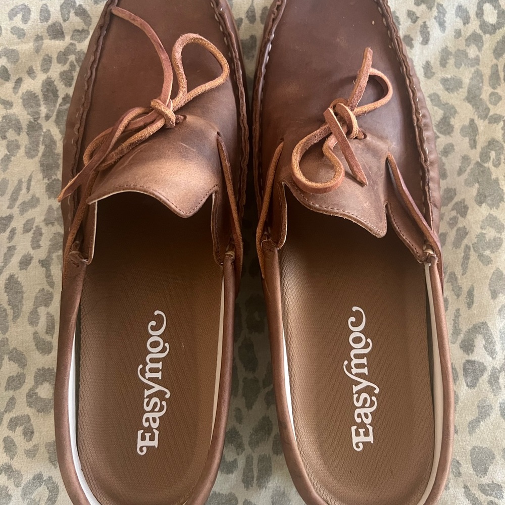 Men’s slip on “ boat shoe “ easy moc! Brand new!